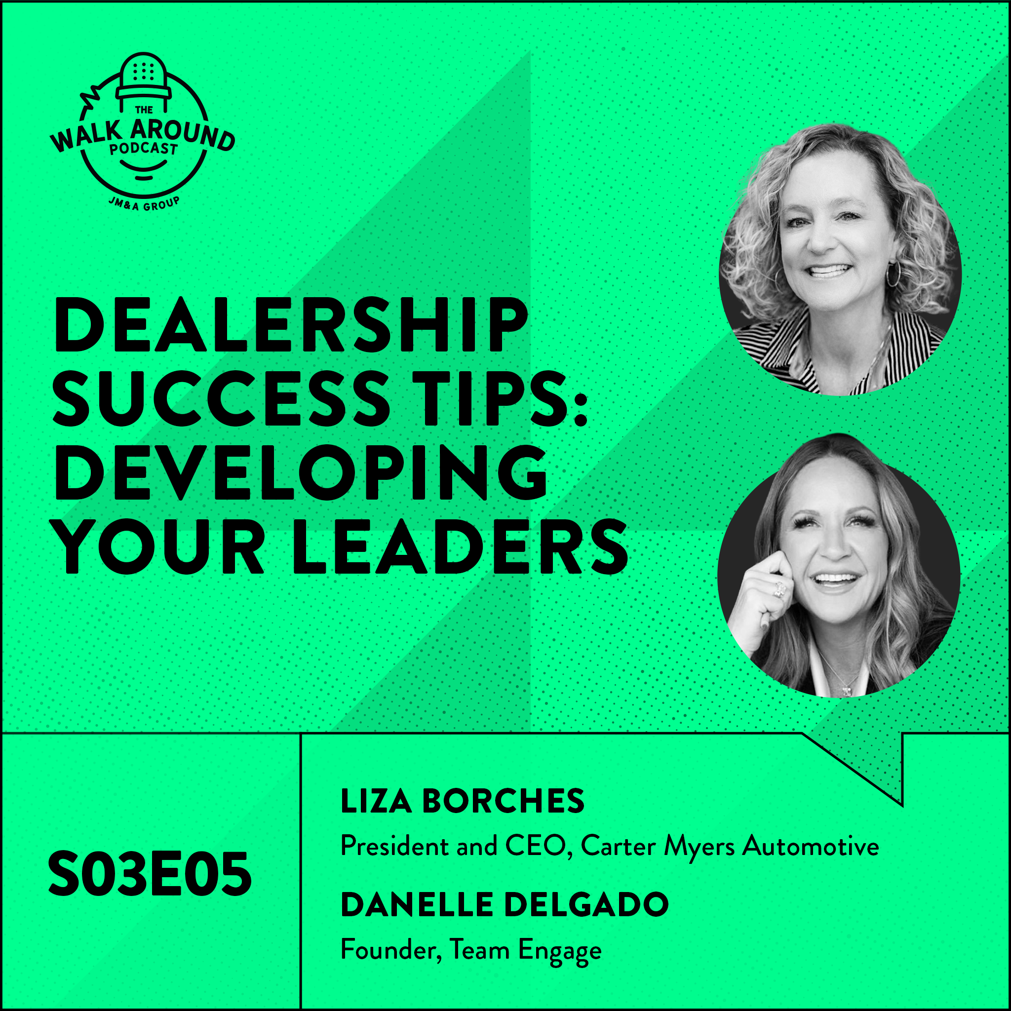 S3E05 - Liza Borches and Danelle Delgado - Episode Cover